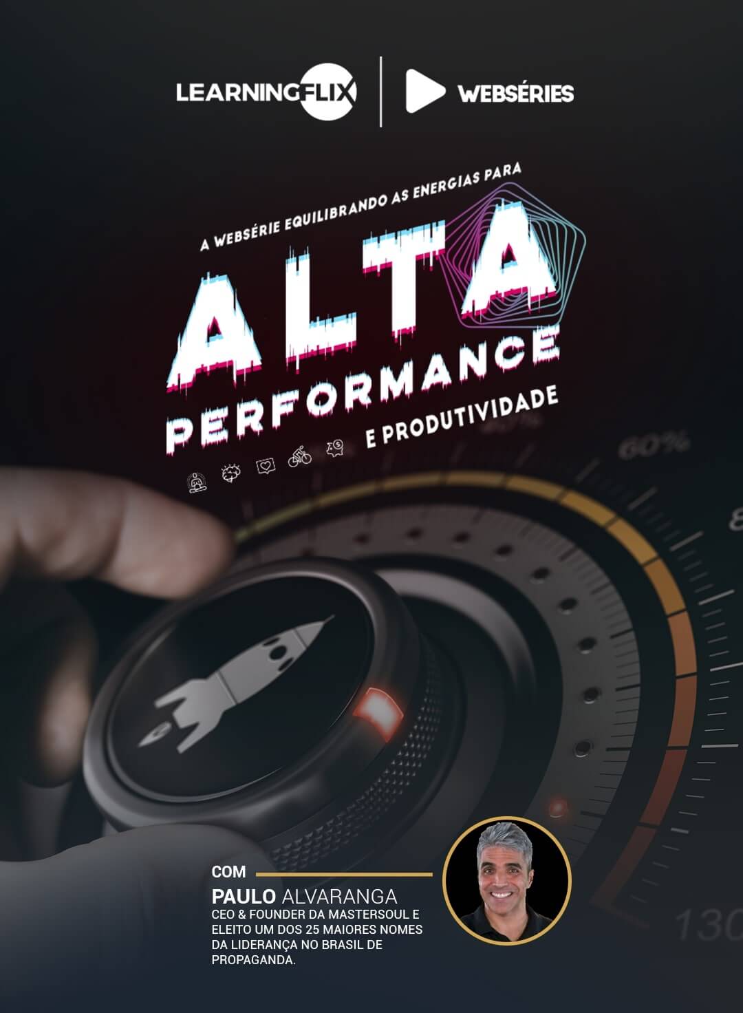 capa da websérie Alta performance e Produtividade com Paulo Avarenga