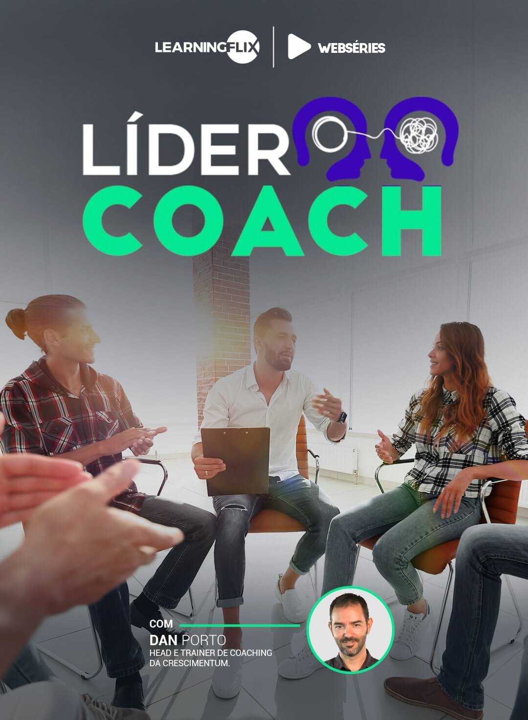 capa da websérie Líder Coach com Dan Porto